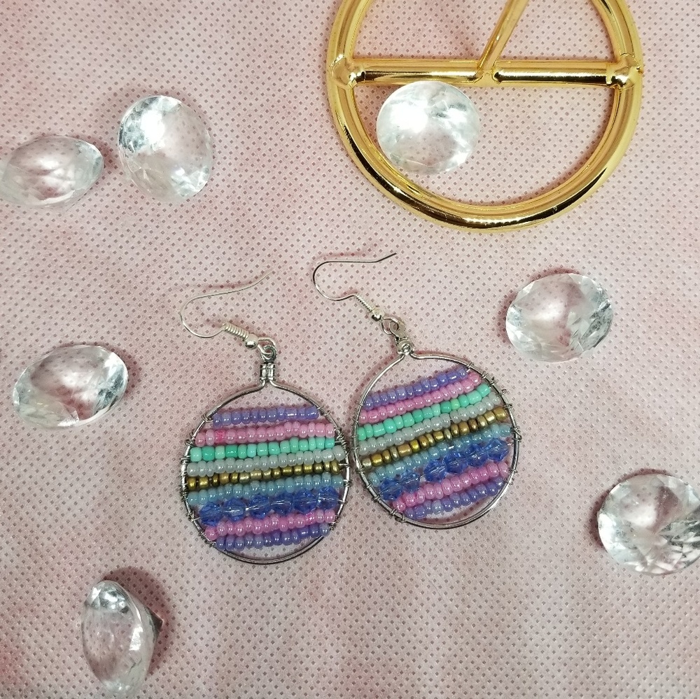 HANDMADE Beaded Earrings